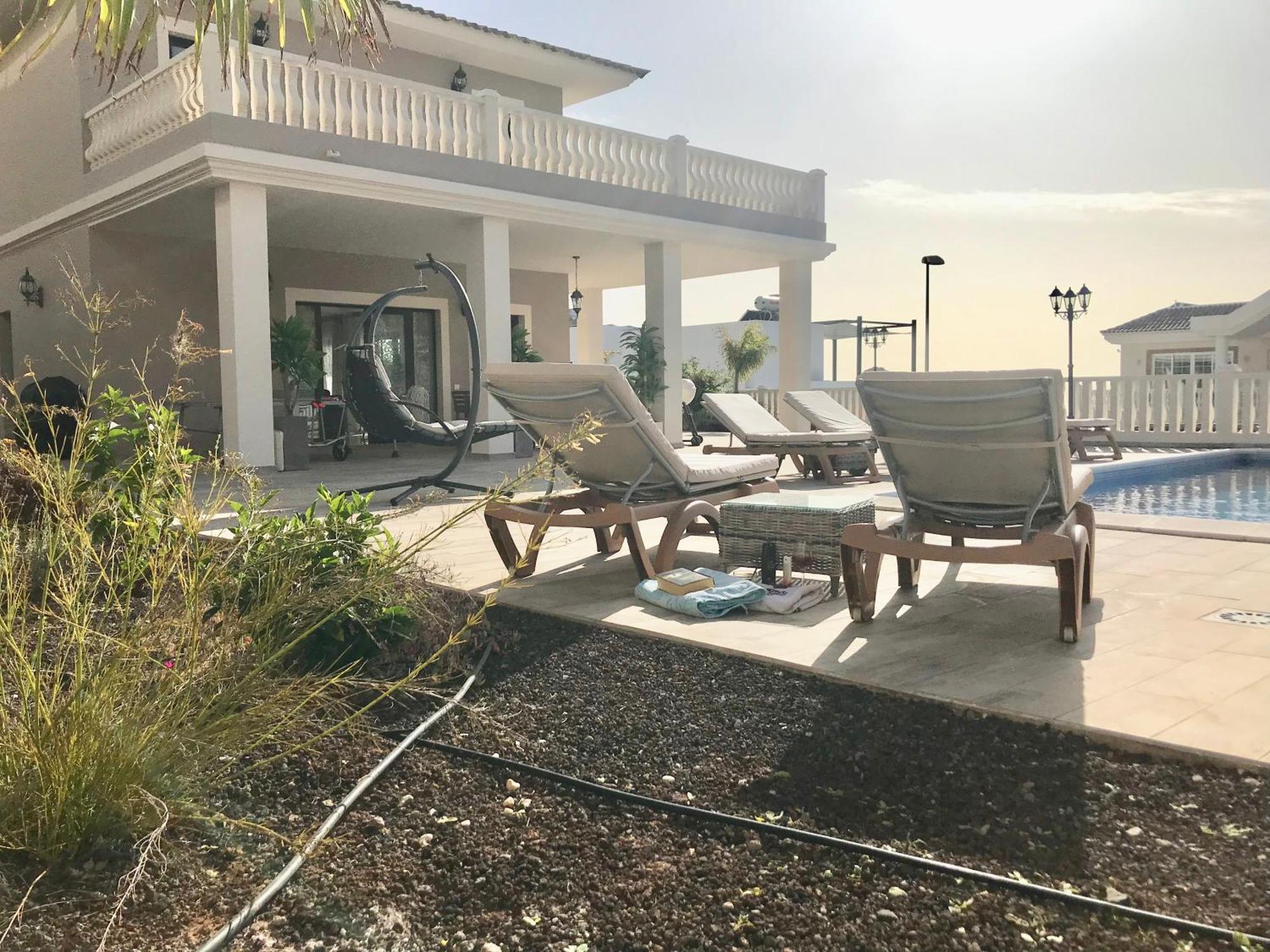Villa Vista Bella Costa Adeje In Ruhiger Villengegend Mit Meerblick Экстерьер фото