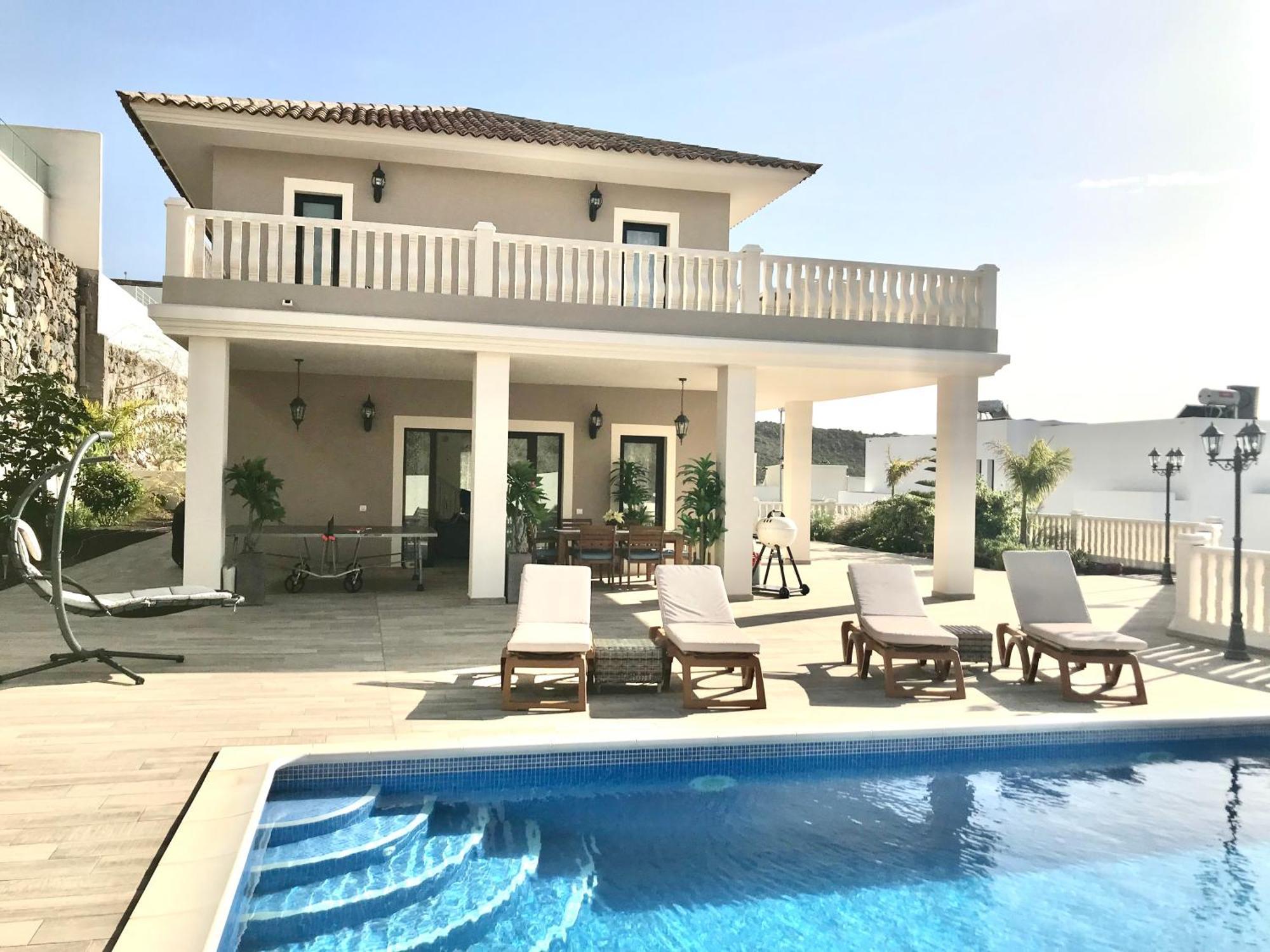 Villa Vista Bella Costa Adeje In Ruhiger Villengegend Mit Meerblick Экстерьер фото